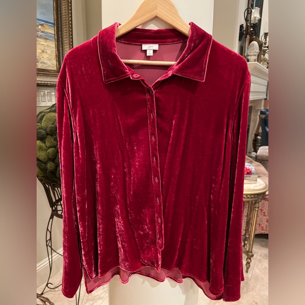 J.Jill Long-sleeve Button-down